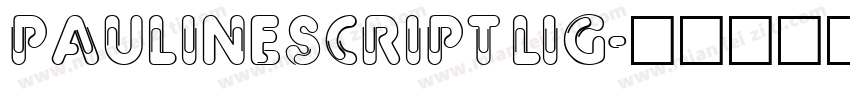 PaulineScript Lig字体转换